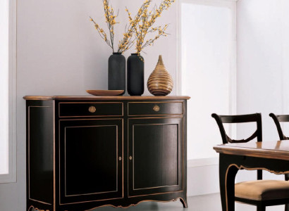 Chest of drawers Sideboard Chests of drawers Sideboards 2 drawers tall cabinet Wardrobe Wood new