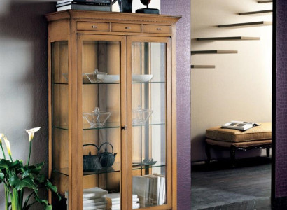 Display case Solid Wood Furniture Glass Wardrobe Cabinets Showcases Living room Sideboard new