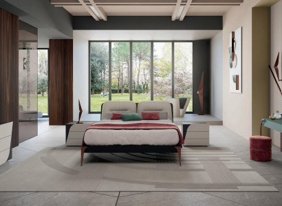 Bed Furniture Double bed Natural Wood Bedroom Furniture Design Beds Italy Luxury