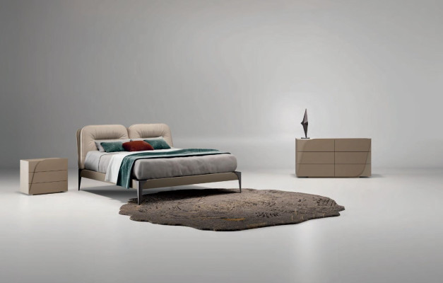 Bed Furniture Double bed Natural Wood Bedroom Furniture Design Beds Italy Luxury
