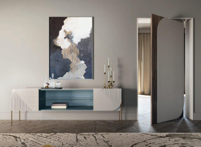Sideboard Wood Furniture Living room Sideboards Shelf Console Design Bizzotto new