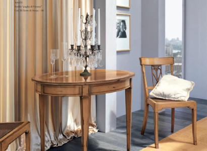 Dining table Table Real Wood Tables Real Wood Classic Baroque Antique Style Round