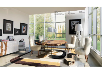 Living room floor lamp light fixture standing lights xxl design lamp figure sculpture new