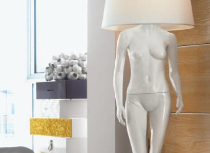 Living room floor lamp Light fixture Standing lights XXL Design Lamp Figure Sculpture new