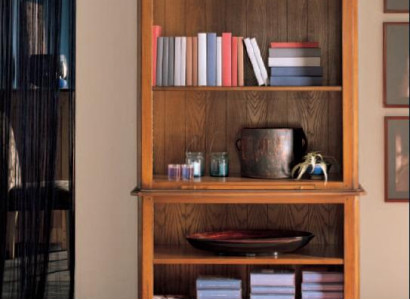 Shelf Wardrobe Office shelf Elegant brown bookshelf Italian Furnishings