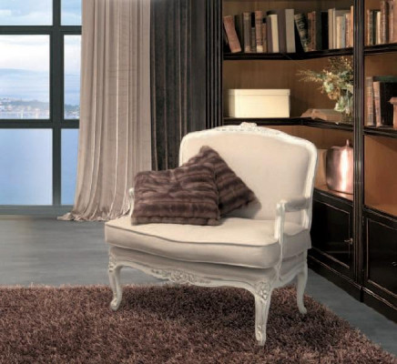 Armchair Seat Modern Design Living room Upholstery Single Seater Relax Gray Style Luxury new