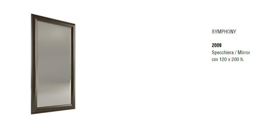 Classic r Design Mirror Italian Wall mirror Wood Stand Wall Italy new