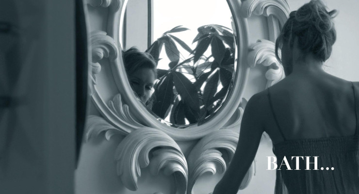 Round Mirror Classic r Design Wall mirror round Wall mirror new White Italy