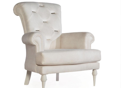 Designer Chesterfield Armchair Single Seater Armrests 1-Seater Lounge Furniture