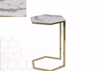 Side table Living room Furniture Material Stainless steel gold stainless steel Design