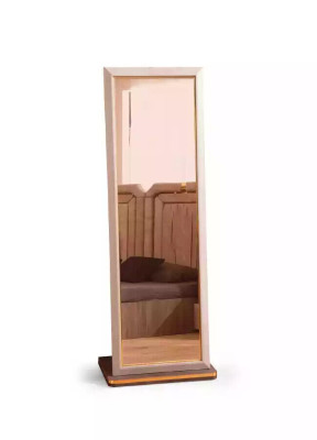 Full length mirror floor mirror mirror dressing mirror design beige