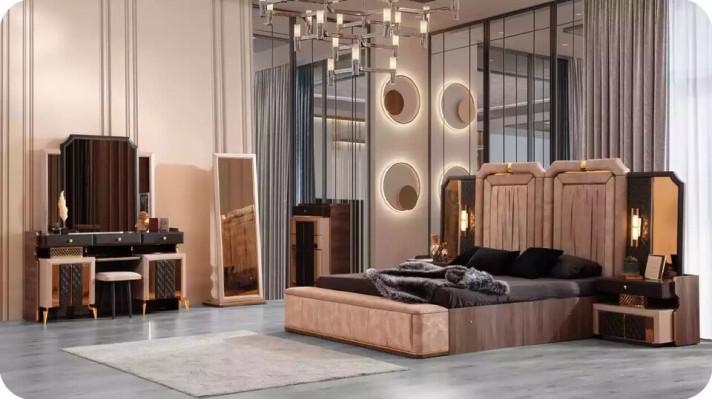 Full length mirror floor mirror mirror dressing mirror design beige