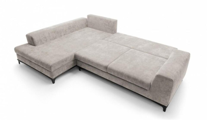 Upholstered sofa Corner suite Corner sofa L-shape fabric sofa Couch Sofa Orange