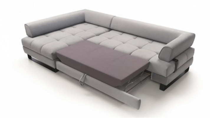 Upholstered sofa Corner suite Corner sofa L-shape fabric sofa Couch Sofa Gray Furniture