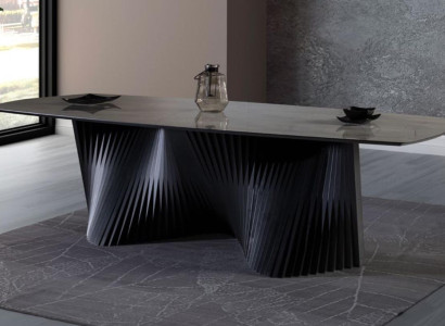 Dining room table Dining table Kitchen table Dining room Wood Black Table Luxury
