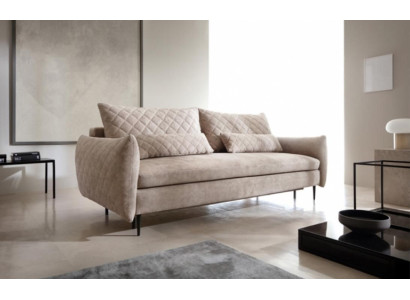 Two-seater Sofa 2 Seater Fabric Sofa Beige Fabric Couch Upholstered Sofa Furniture