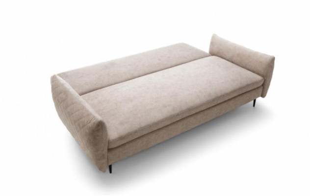 Two-seater Sofa 2 Seater Fabric Sofa Beige Fabric Couch Upholstered Sofa Furniture