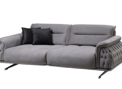 Designer soft 3 Seater Sofa for Living room Textile Upholstered furniture new Luxury