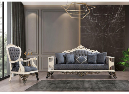 Sofa set 3+1 seater set design sofas upholstery couches relax classic sofa new