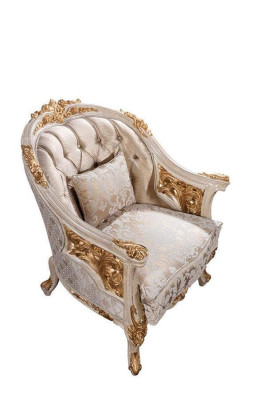 Luxury Chesterfield Sofa set 3+1 Seater Classic Sofa Baroque Upholstery Seat
