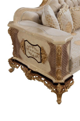 Sofa set 3+1 Seater Set Design Sofas Upholstery Seat Couches Classic Sofa new