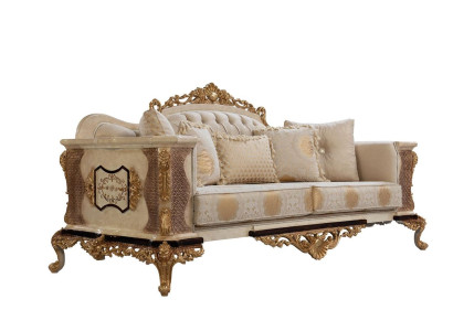 Luxury Sofa 3-Seater Stof Living room Classic Design Sofas Upholstery Couches new