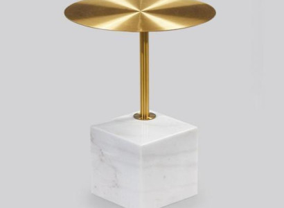 Luxurious White Side table Living room Designer Storage Coffee tables