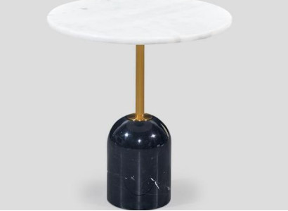 White -Black Coffee table Coffee table Designer Living room Furniture Tables