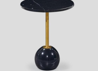 Black -Golden Side table Modern Living room Marble Coffee tables