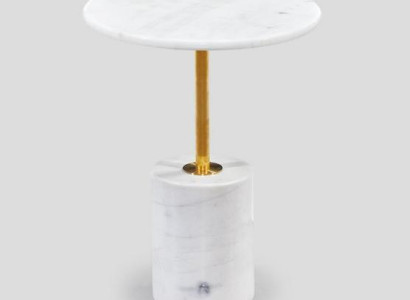 White Round Side table Coffee table Living room Tables Coffee tables Table