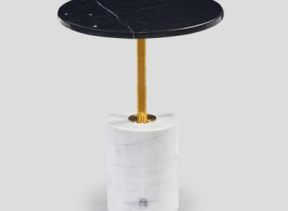 Black Round Side table Luxury Table Round Living room Coffee tables