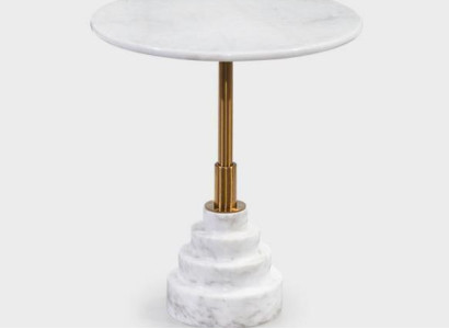Modern Coffee table Luxury White Table Side Tables Living room Round new