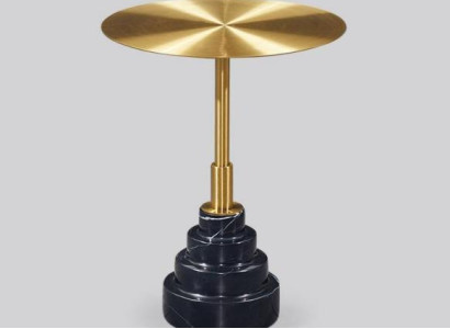 Side table Table Design Luxury Tables Furniture stainless steel Round Metal Gold