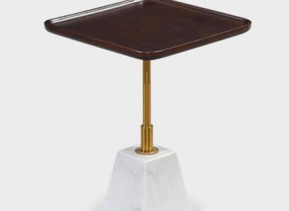 White -Brown metal table Designer Side tables Luxury Coffee tables new