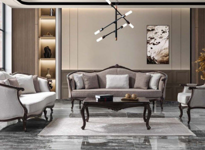 Sofa set three seater armchair fabric sofa suite gray upholstered sofa couch