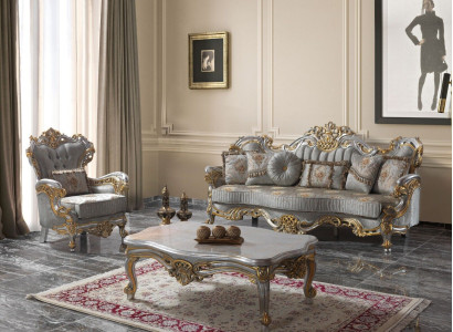 Luxury upholstered sofa sofa set complete e couch set gray fabric sofa