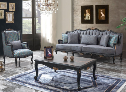 Sofa sofa set couch fabric sofa upholstered sofa gray chesterfield set