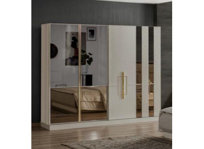 Cabinets Wardrobe Wardrobe Bedroom White Modern Wood Luxury