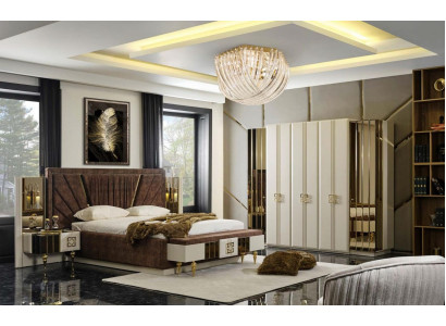 Luxury Wardrobe Wardrobe Mirror Furniture Design Cabinets Coat rack new