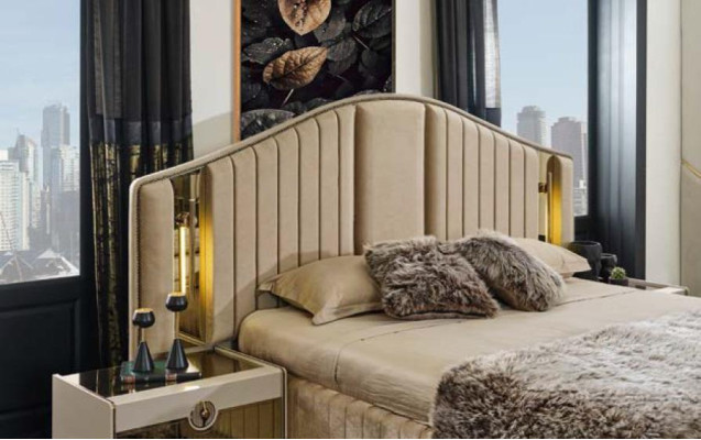 Luxury Bed Italian Style Design Furniture Bedroom Beds Double