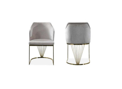Dining room Chairs stainless steel Luxury Chair Italian Style Furniture new