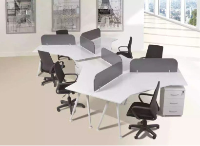 Large Study room Table Office furniture Office Furnishings Workplace Wood