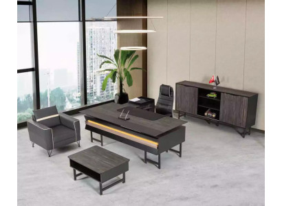 Corner desk Office cupboard Coffee table Modern office furniture luxury design