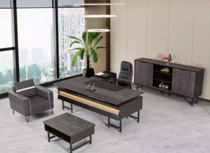 Corner desk Office cupboard Coffee table Modern office furniture luxury design