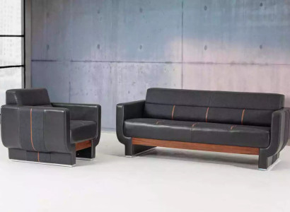 Modern Office Furniture Luxury Complete's Study room Set Three Seater Armchair
