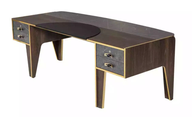 Luxury Desk Office Set 4 pcs. Wardrobe Table Desk Coffee table 4 pieces