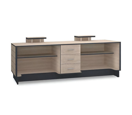 Reception Reception Desk Reception Desk Office Hotel Wood Brown Table