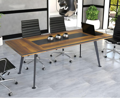 Conference table Conference tables Conference furniture Big Table Brown Wood