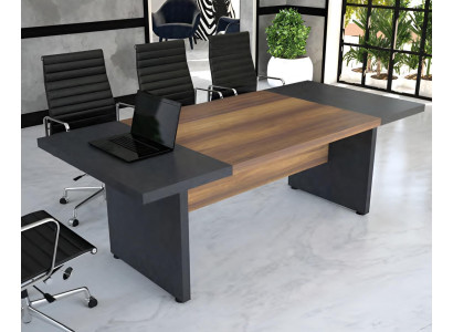 Large conference table meeting tables conference furniture Braun Wood 220