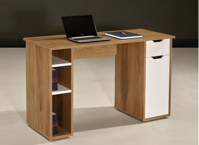 Desk Computer desk Office Table Wood Brown Office desk Office furniture